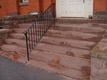 Before - Original deteriorated Brownstone steps
