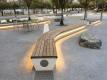 Polished Benches with Light Cove
